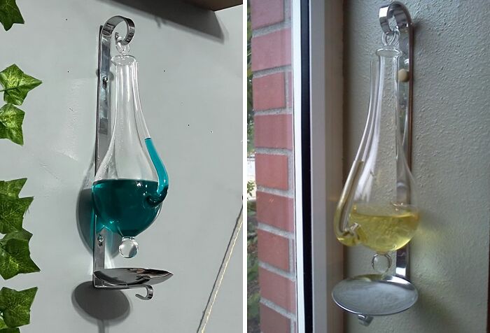 Is It Magic? Is It Science? Nope, It's Just This Mesmerizing Liquid Barometer Predicting The Weather With Crystal-Like Formations!