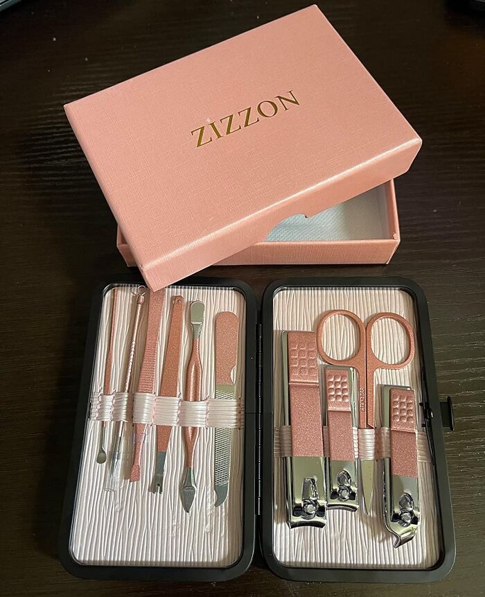 Hangnails Happen, Even On Vacation! This Travel Mini Manicure Set Will Keep Your Hands Perfectly Pampered, Wherever You Are!