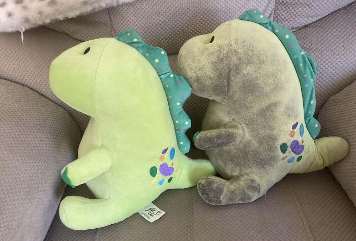 My Favorite Stuffy vs. New One I Got For My Birthday A Few Years Ago