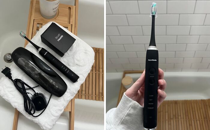 "Get an electric toothbrush with a timer. ADHD people have time blindness and it’ll make sure you brush for at least two minutes" - insaxon