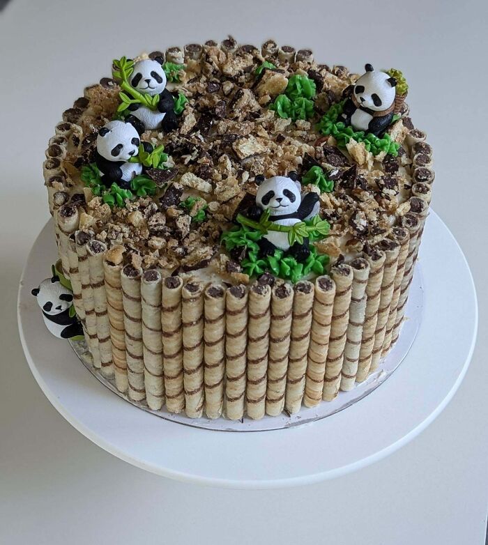 Panda Cake For My Son's 7th Birthday