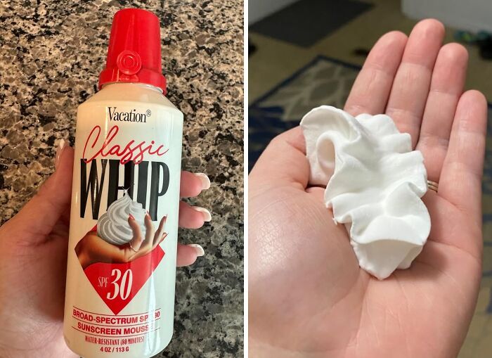  Vacation Classic Whip SPF 30 Sunscreen Is A Whipped, Airy Dream That Smells Like A Piña Colada And Protects Your Skin Like A Boss