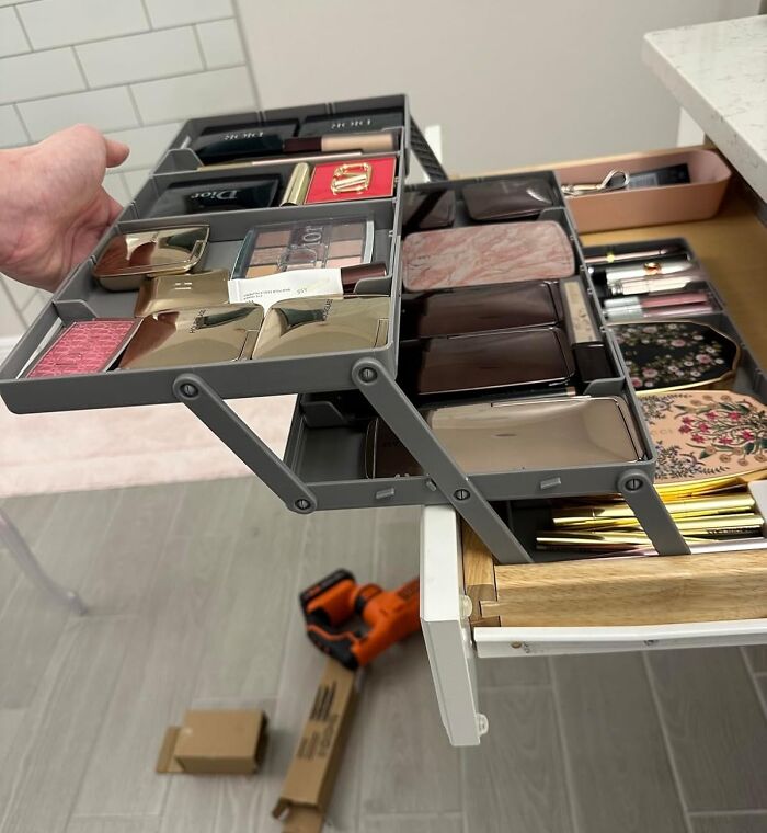 Junk Drawer Looking Like A Black Hole? This Smart Drawer Organizer Will Bring Order To The Chaos And Make Finding Your Spare Batteries A Breeze