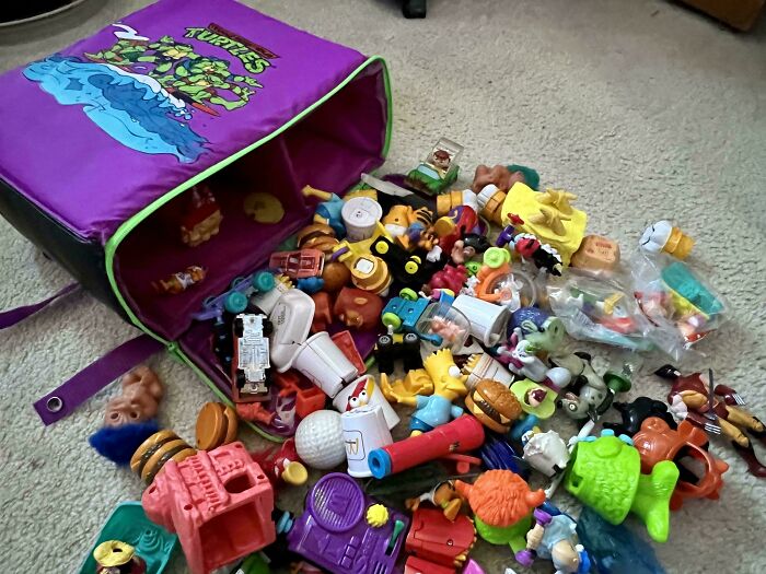 My Bag Of 90’s Mostly Fast Food Toys