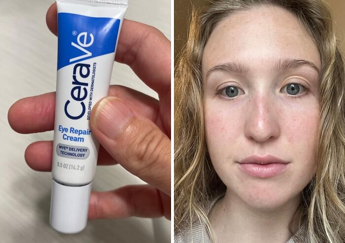 This CeraVe Eye Repair Cream Is Like A Magic Eraser For Dark Circles And Puffiness, Leaving You Looking Bright-Eyed And Bushy-Tailed