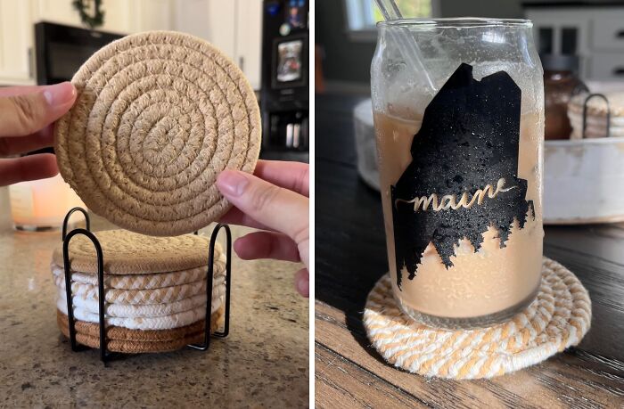 From Cozy Nights In To Fancy Dinner Parties, These Woven Coasters Can Handle It All! They're The Versatile And Stylish Way To Protect Your Surfaces