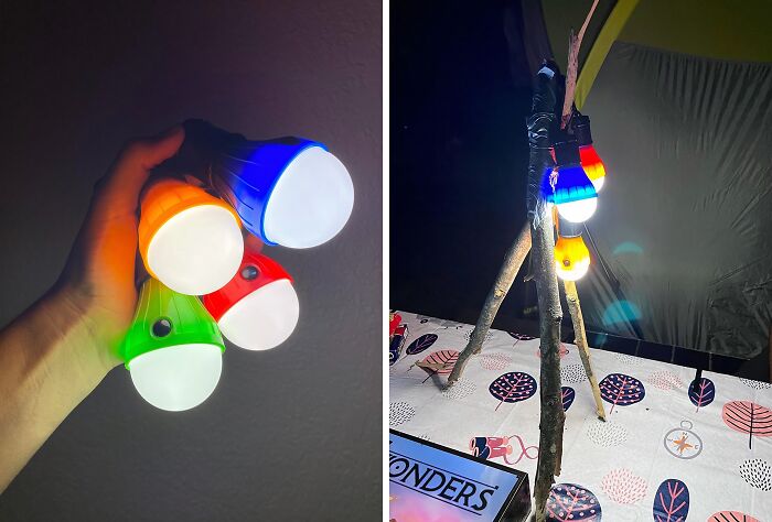 Now These LED Tent Lamps Are A Bright Idea!