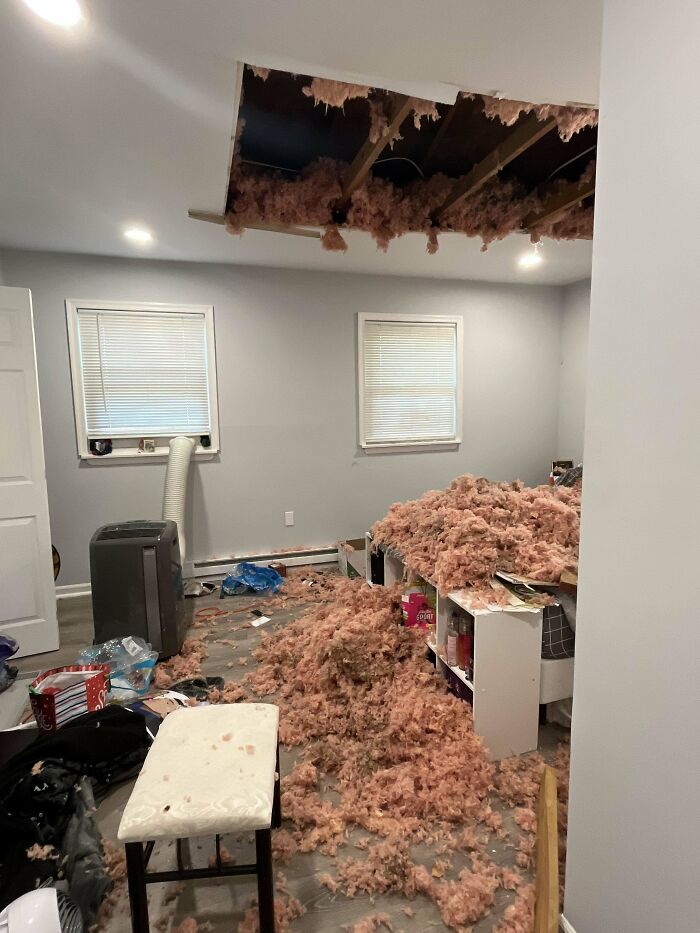 Bedroom Ceiling Collapsed