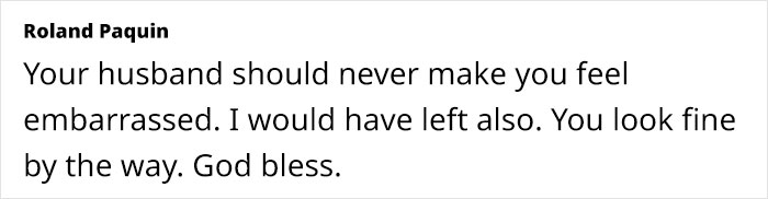 “My Husband Said I Embarrassed Him With My Look At Dinner With His Boss’ Family”