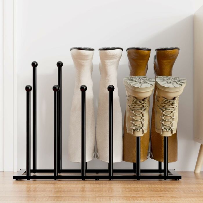 Your Shoe Collection Is About To Have Its Own Red Carpet Moment With This Free Standing Shoe Rack