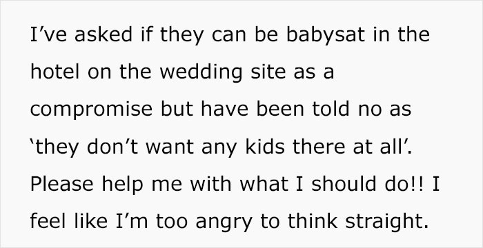 Woman Spends Big On Tickets To Brother's Wedding Abroad, Is Livid After Learning It's Child-Free