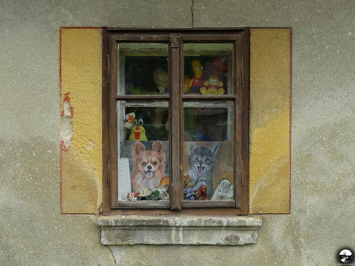 Decorated Window, Czech Republic