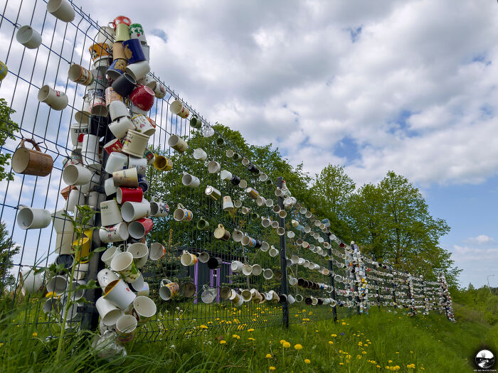 Cups Fence, Lithuania