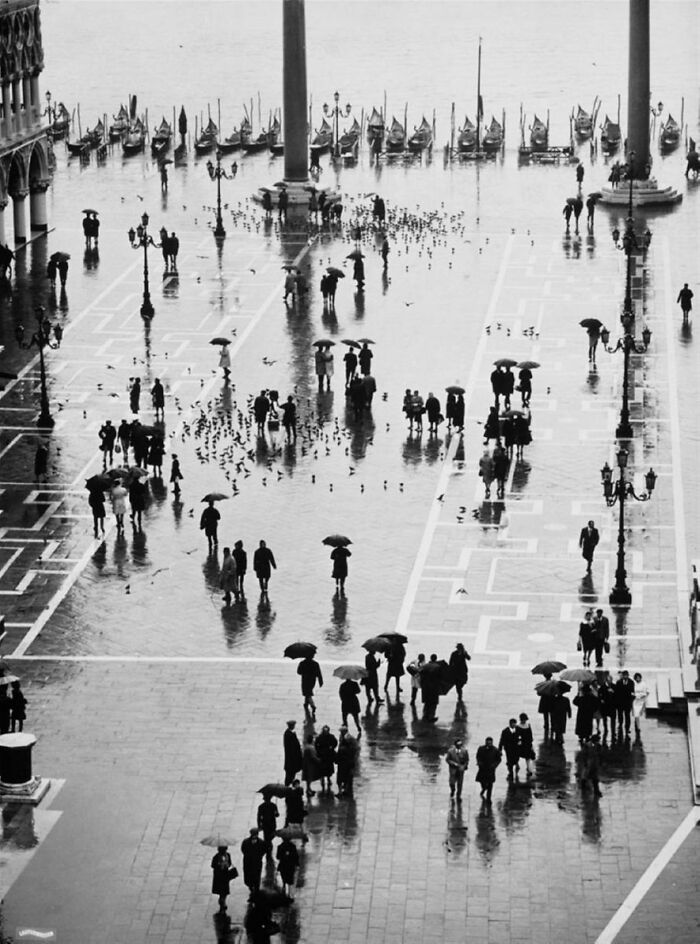 Venice, Photo By Siegfried Lauterwasser, 1960s