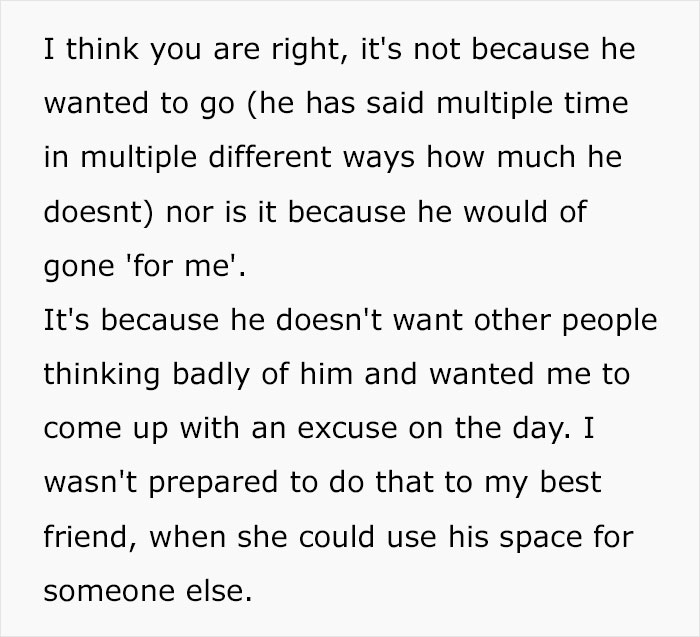 Woman Can't Fathom Why Her Husband Refuses To Accompany Her To Best Friend's Wedding, Seeks Advice