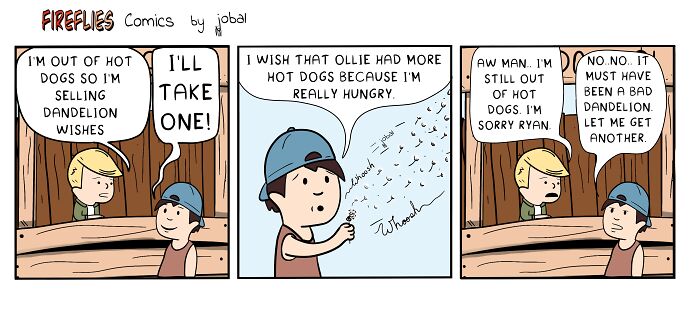 Fireflies Comics: Dandelion Wishes