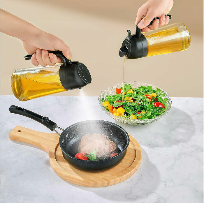 This 2-In-1 Oil Sprayer Set Is Making Kitchen Life Easy Breezy