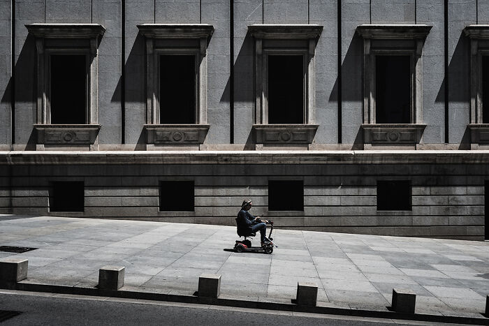 Neoclassical Shapes From The Series ' People And Streets' © Javier Revilla