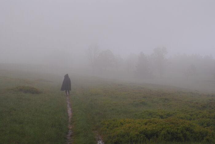 June 2024, 14 Pm, 1000 Meters Altitude, Nort-East Of France, I'm Wearing My Wool Raincoat