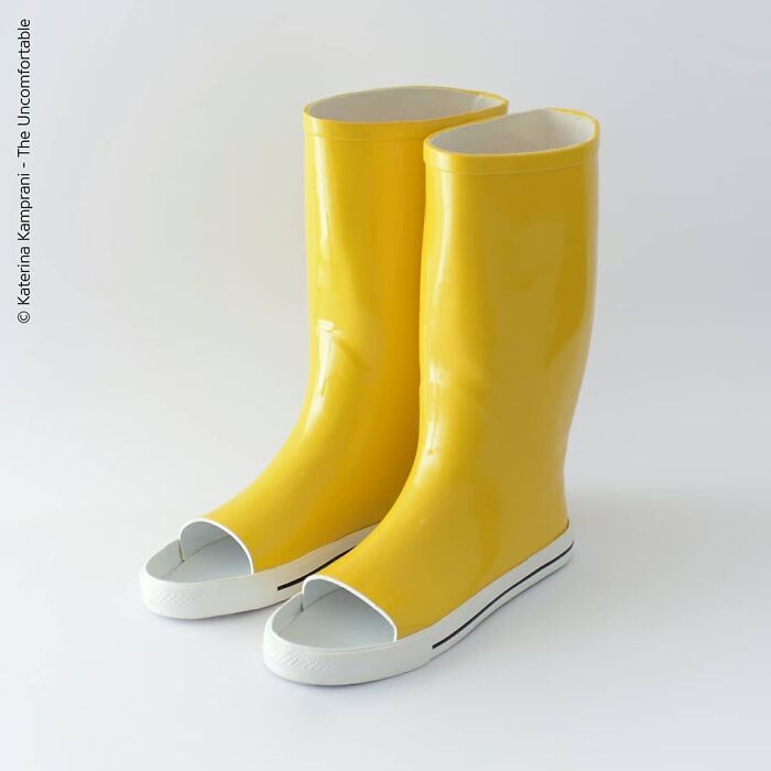 The Uncomfortable Rain Boots