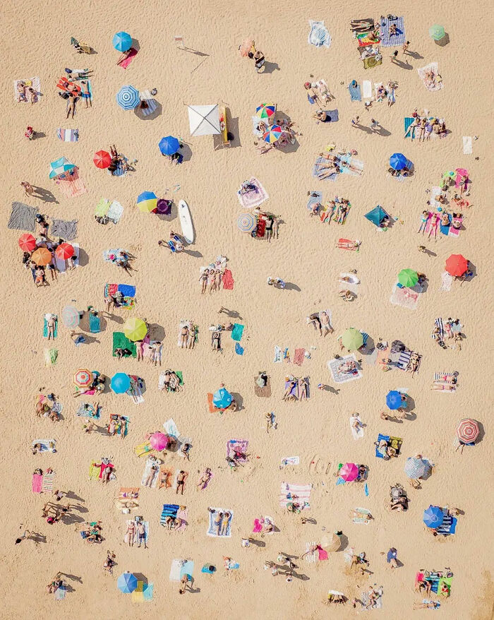 Aerial, Honorable Mention: Beach Bliss By Simon Heather