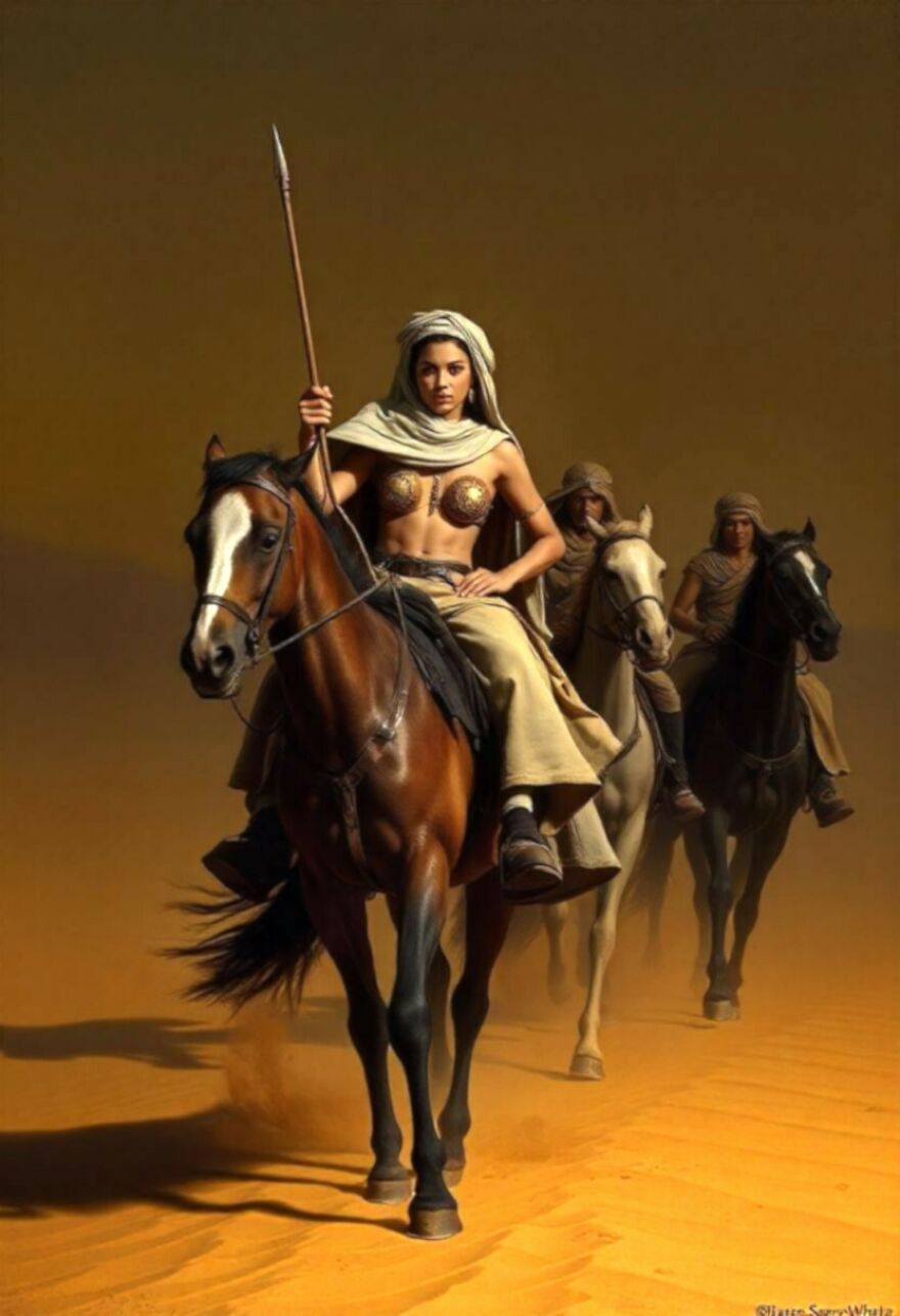 01 Work, Orientalist Art, Francesco Hayez's The Desert Patrol, With Footnotes #131