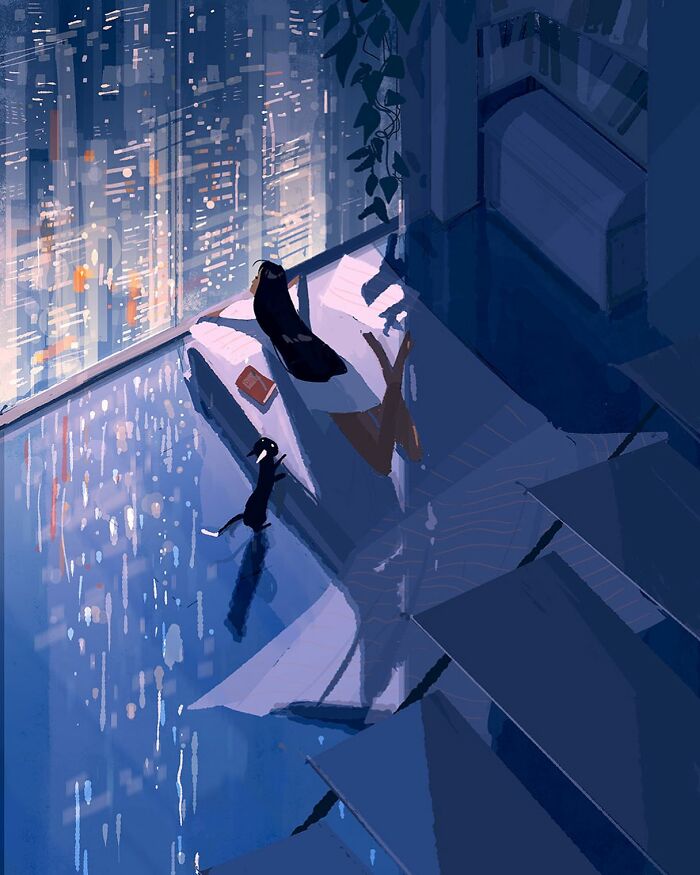 Idyllic Moments Of Everyday Life Illustrated By Pascal Campion