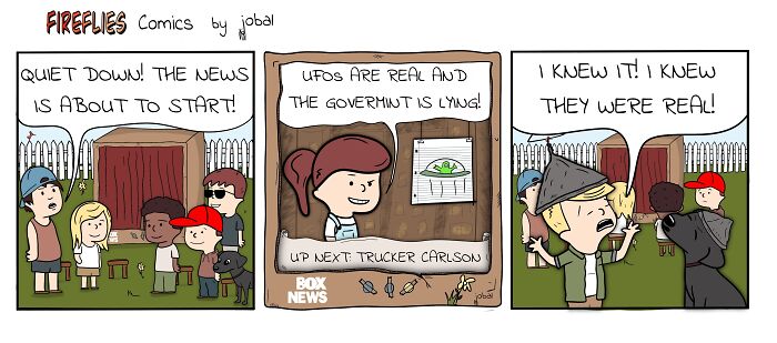 Fireflies Comics: Aliens Are Real!