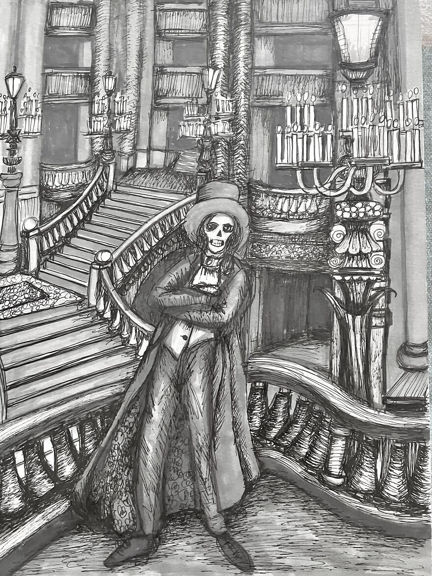 Phantom On The Stairs