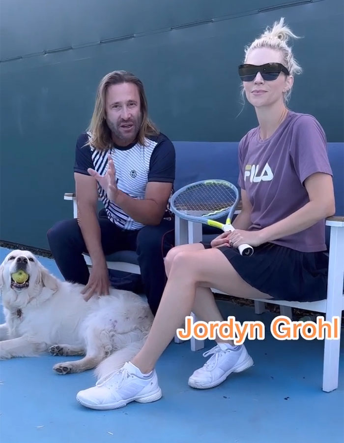 "Jealous" Dave Grohl Thinks Wife Jordyn "Flirted" With Her "Hot Tennis Coach," Insider Reveals