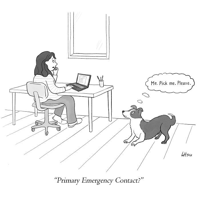 40 Clever And Witty Single-Panel Cartoons By New Yorker Cartoonist, Lynn Hsu