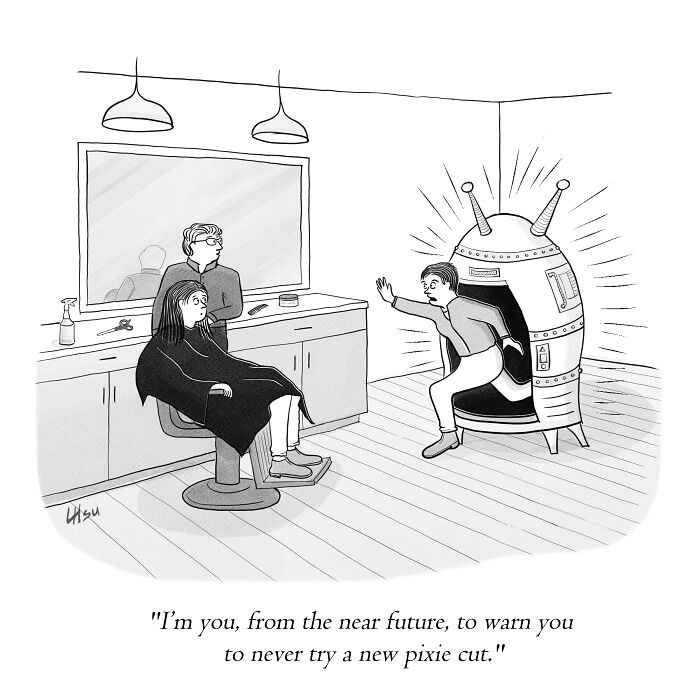 40 Clever And Witty Single-Panel Cartoons By New Yorker Cartoonist, Lynn Hsu