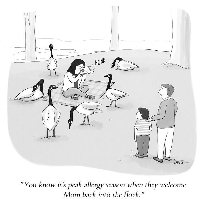 40 Clever And Witty Single-Panel Cartoons By New Yorker Cartoonist, Lynn Hsu