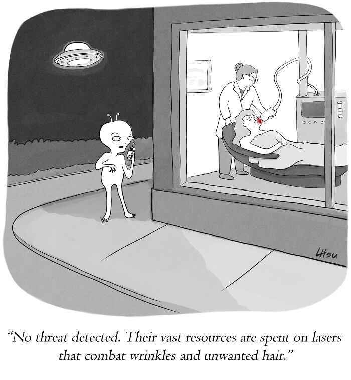 40 Clever And Witty Single-Panel Cartoons By New Yorker Cartoonist, Lynn Hsu