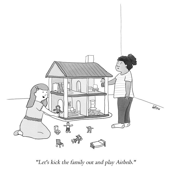 40 Clever And Witty Single-Panel Cartoons By New Yorker Cartoonist, Lynn Hsu