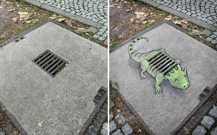 New Street Art Pieces That Feature Adventures Of Quirky Characters By This Artist