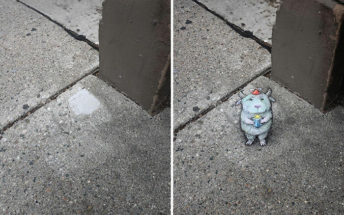 New Street Art Pieces That Feature Adventures Of Quirky Characters By This Artist