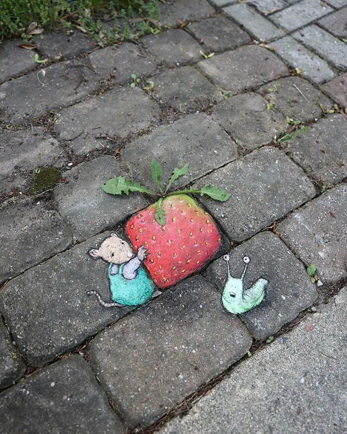 New Street Art Pieces That Feature Adventures Of Quirky Characters By This Artist