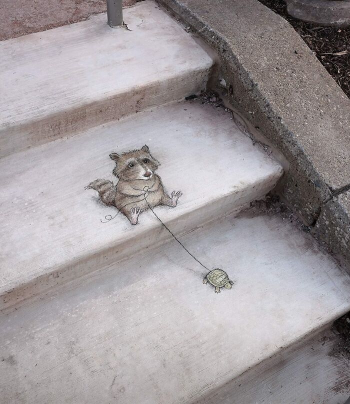 New Street Art Pieces That Feature Adventures Of Quirky Characters By This Artist