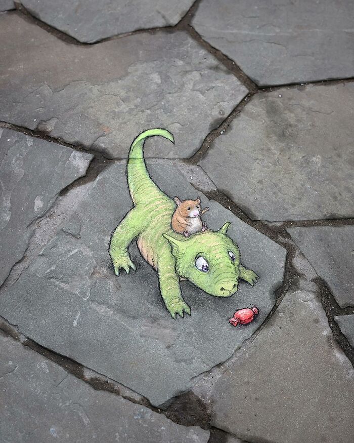 New Street Art Pieces That Feature Adventures Of Quirky Characters By This Artist