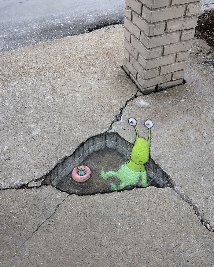 New Street Art Pieces That Feature Adventures Of Quirky Characters By This Artist