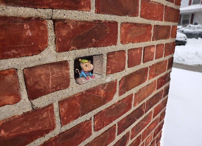 New Street Art Pieces That Feature Adventures Of Quirky Characters By This Artist