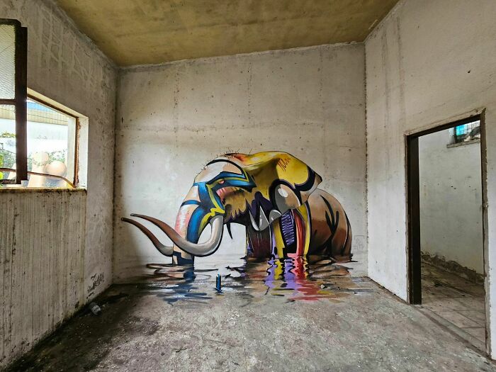 Odeith's Optical Marvels: 3D Graffiti That Pops Off The Wall (21 New Pics)