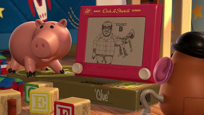 "Toy Story" Was Full Of Brand Names Like Etch-A-Sketch 