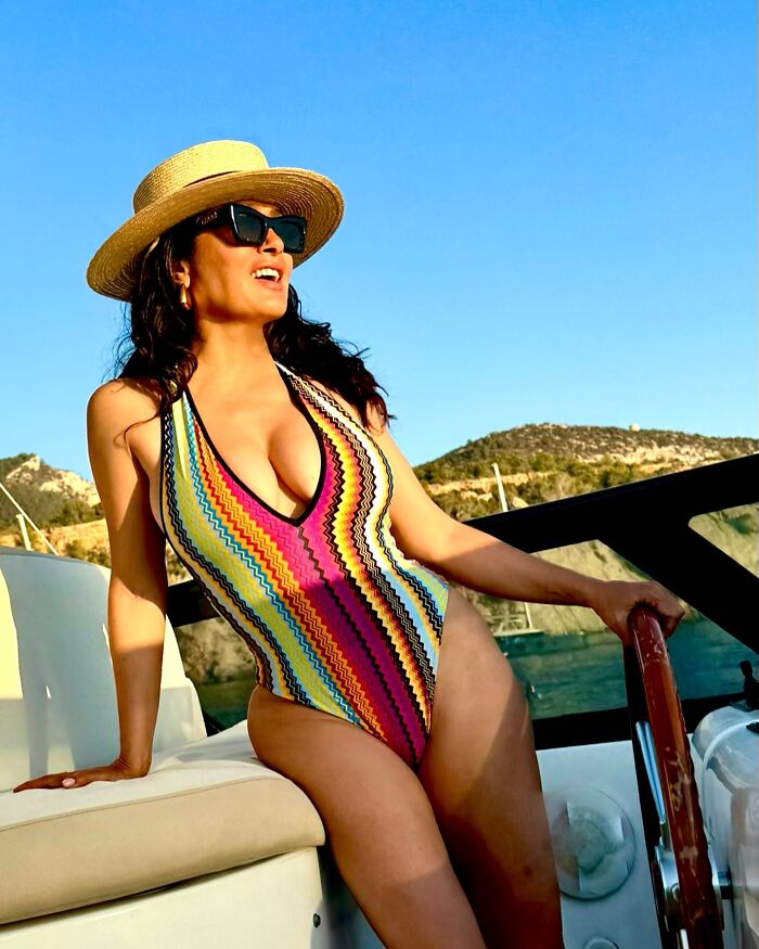 “You Look So Young”: Salma Hayek Turns Up The Heat At 58 With “Birthday Bikini Dump”