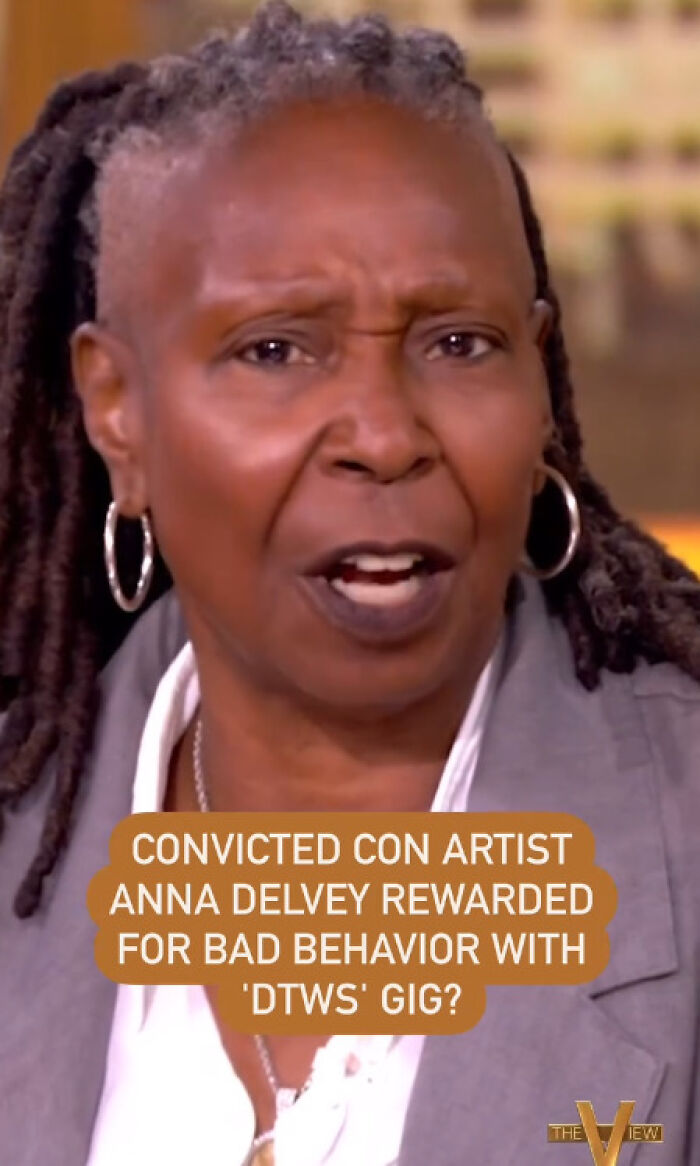 "What The Hell?": Whoopi Goldberg Blasts 'Dancing With The Stars' For Casting Scam Artist Anna Delvey