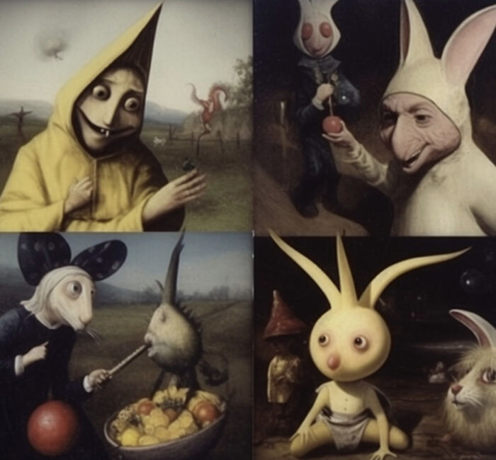 Rabbits In Surrealism