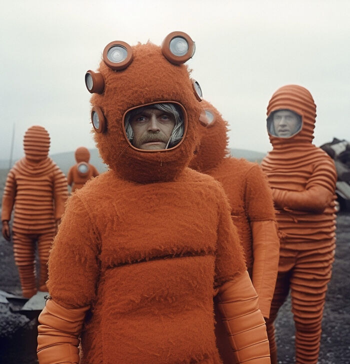 Orange-Suited Explorers