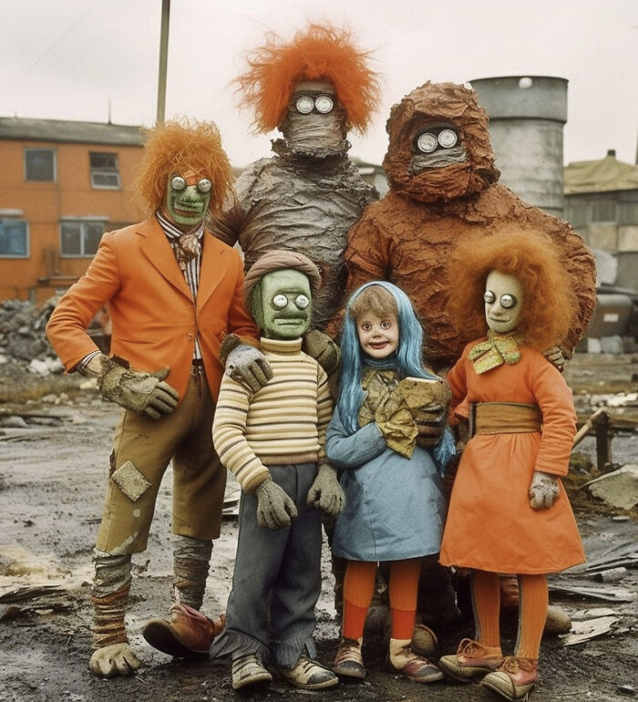 The Orange-Haired Monsters