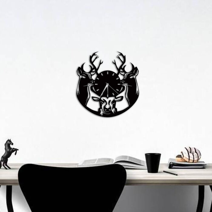 Samurai Wall Clock